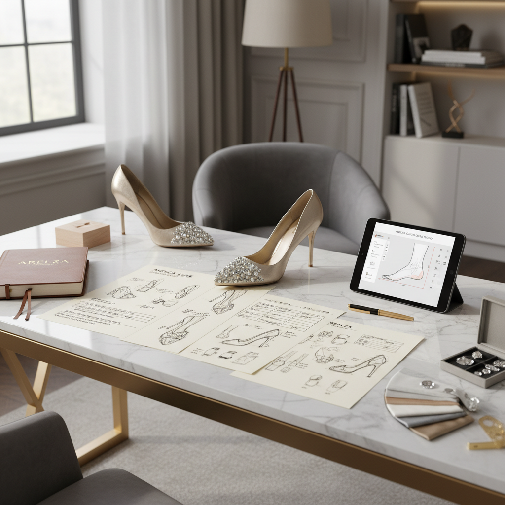 Design workspace with ARELZA